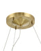 Currey and Company - 9000-1472 - LED Chandelier - Wexler - Polished Antique Brass / Clear