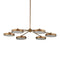 Currey and Company - 9000-1476 - LED Chandelier - Merrick - Polished Antique Brass / White