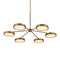 Currey and Company - 9000-1476 - LED Chandelier - Merrick - Polished Antique Brass / White