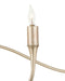 Currey and Company - 9000-1480 - Six Light Chandelier - Lardner - Champagne