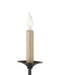 Currey and Company - 9000-1481 - Six Light Chandelier - Lawton - Satin Black / Contemporary Gold Leaf