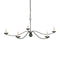 Currey and Company - 9000-1485 - Five Light Chandelier - Franz - Black