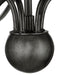 Currey and Company - 9000-1485 - Five Light Chandelier - Franz - Black