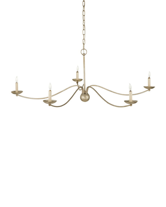 Currey and Company - 9000-1486 - Five Light Chandelier - Franz - Champagne