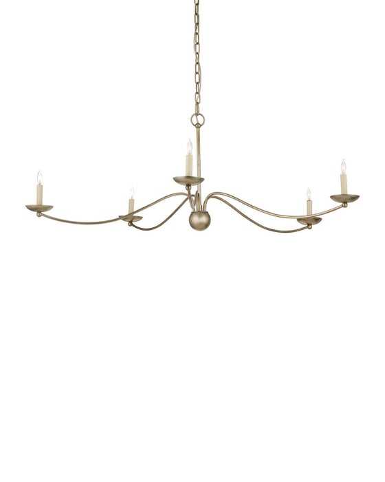 Currey and Company - 9000-1486 - Five Light Chandelier - Franz - Champagne