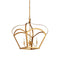 Currey and Company - 9000-1487 - Four Light Lantern - Coronet - Antique Gold Leaf
