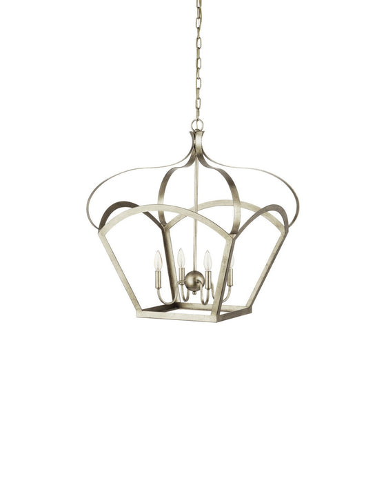 Currey and Company - 9000-1488 - Four Light Lantern - Coronet - Champagne
