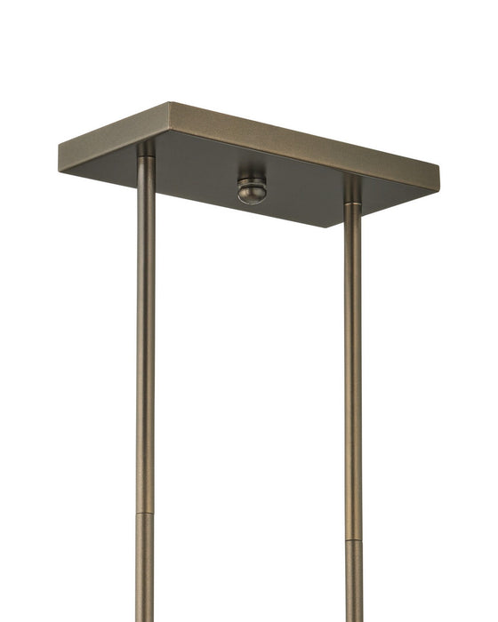 Currey and Company - 9500-0030 - Two Light Outdoor Lantern - Denison - Natural / Bronze / Frosted White