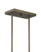 Currey and Company - 9500-0030 - Two Light Outdoor Lantern - Denison - Natural / Bronze / Frosted White