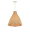 Currey and Company - 9500-0031 - One Light Outdoor Pendant - Cabo - Natural / Cream / White