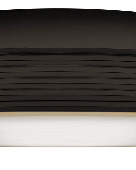 Currey and Company - 9999-0087 - LED Flush Mount - Aydan - Natural / Oil Rubbed Bronze