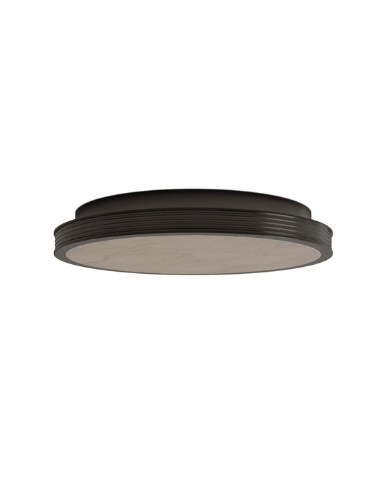 Currey and Company - 9999-0087 - LED Flush Mount - Aydan - Natural / Oil Rubbed Bronze