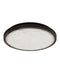Currey and Company - 9999-0088 - LED Flush Mount - Aydan - Natural / Oil Rubbed Bronze