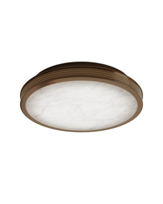 Currey and Company - 9999-0089 - LED Flush Mount - Aydan - Natural / Brushed Brass