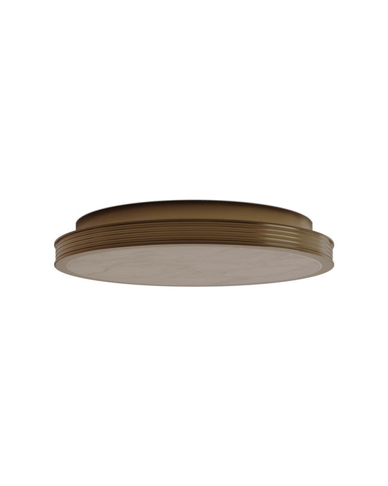 Currey and Company - 9999-0089 - LED Flush Mount - Aydan - Natural / Brushed Brass
