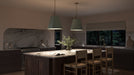 Kichler - 52711HGN - Two Light Pendant - Etcher - HERITAGE GREEN