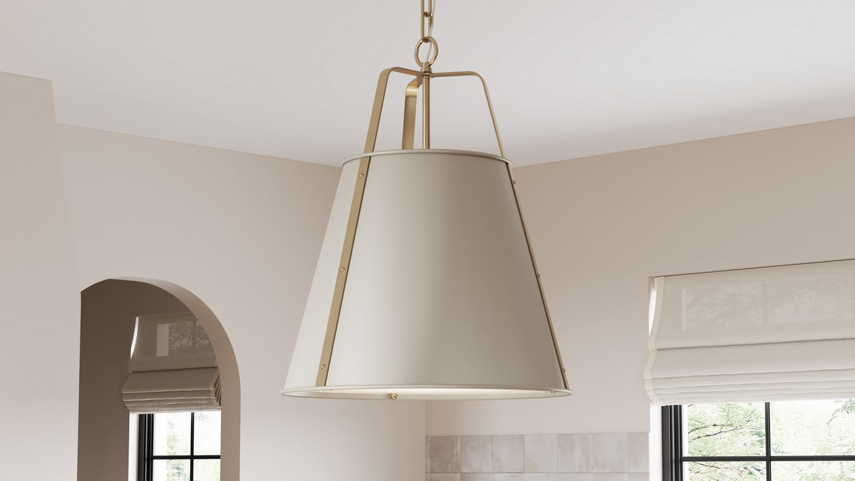 Kichler - 52711GRG - Two Light Pendant - Etcher - Greige