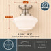 Vaxcel - C0352 - One Light Semi-Flush Mount - Eastgate - Satin Nickel