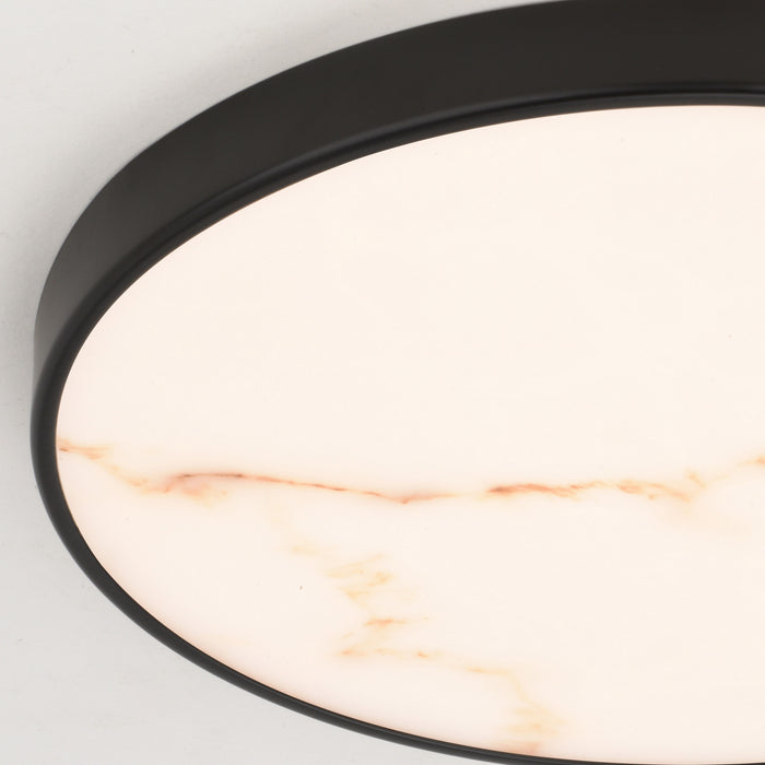 Vaxcel - C0354 - LED Flush Mount - Aurelia - Matte Black