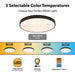 Vaxcel - C0354 - LED Flush Mount - Aurelia - Matte Black