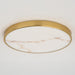 Vaxcel - C0355 - LED Flush Mount - Aurelia - Brushed Brass