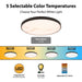 Vaxcel - C0356 - LED Flush Mount - Aurelia - Matte Black