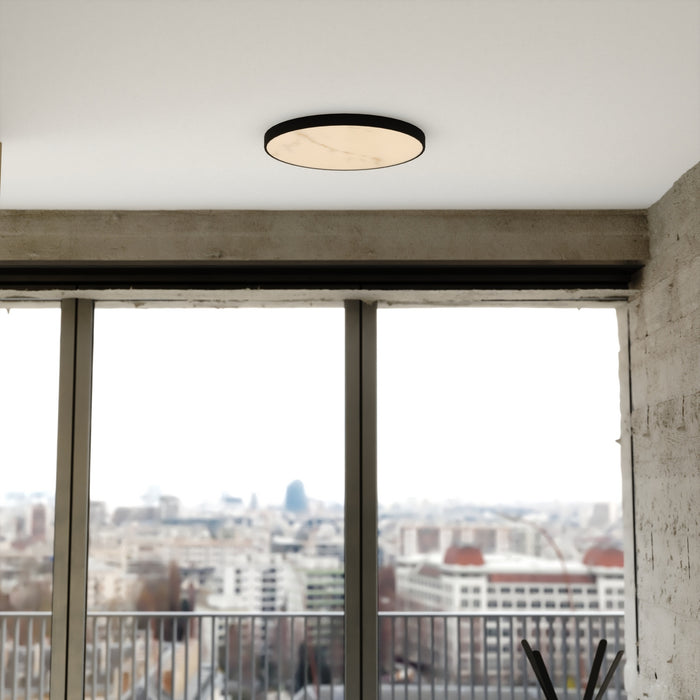 Vaxcel - C0356 - LED Flush Mount - Aurelia - Matte Black