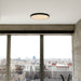 Vaxcel - C0356 - LED Flush Mount - Aurelia - Matte Black