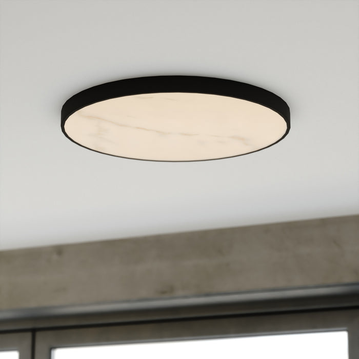 Vaxcel - C0356 - LED Flush Mount - Aurelia - Matte Black