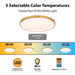 Vaxcel - C0357 - LED Flush Mount - Aurelia - Brushed Brass