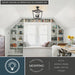 Vaxcel - C0377 - Three Light Semi-Flush Mount - Cottage Grove - Matte Black