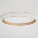 Vaxcel - C0382 - LED Flush Mount - Darien - White and Gold