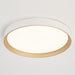 Vaxcel - C0382 - LED Flush Mount - Darien - White and Gold