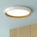 Vaxcel - C0382 - LED Flush Mount - Darien - White and Gold