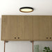 Vaxcel - C0383 - LED Flush Mount - Darien - Black and Gold