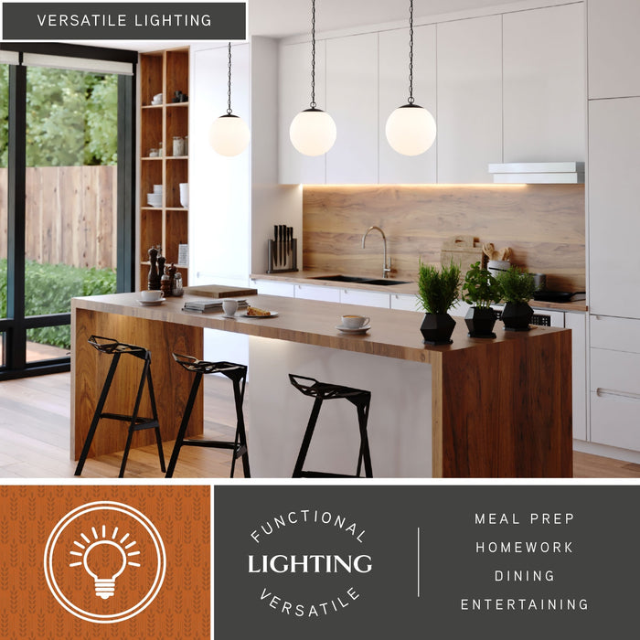 Vaxcel - P0441 - One Light Pendant - Linden - Matte Black