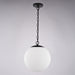 Vaxcel - P0441 - One Light Pendant - Linden - Matte Black