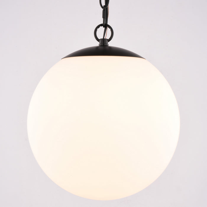 Vaxcel - P0441 - One Light Pendant - Linden - Matte Black