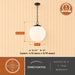 Vaxcel - P0441 - One Light Pendant - Linden - Matte Black