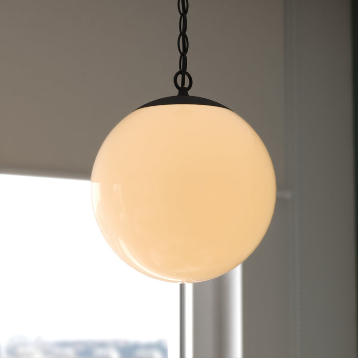 Vaxcel - P0441 - One Light Pendant - Linden - Matte Black
