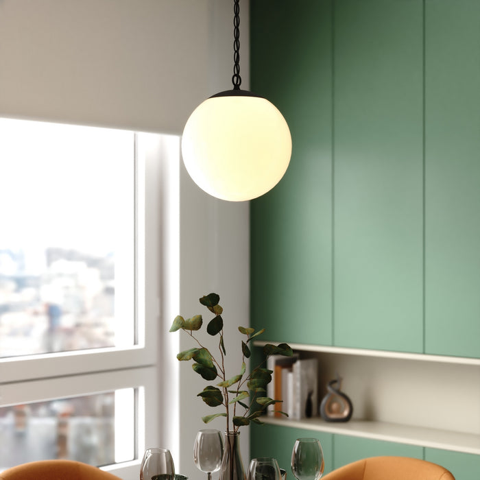 Vaxcel - P0441 - One Light Pendant - Linden - Matte Black