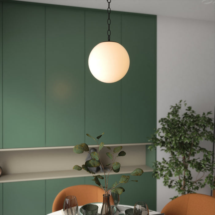 Vaxcel - P0454 - One Light Pendant - Linden - Muted Brass