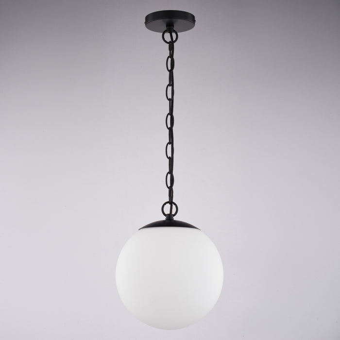 Vaxcel - P0455 - One Light Pendant - Linden - Matte Black