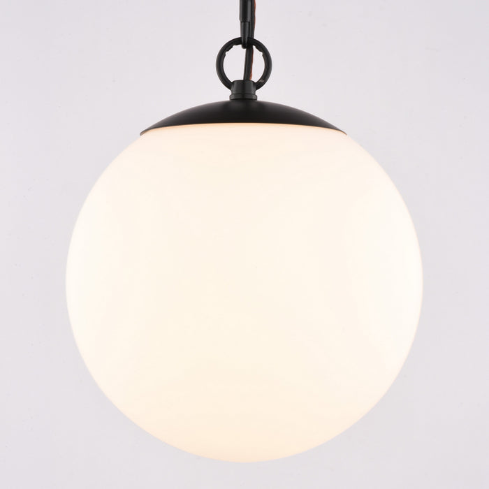Vaxcel - P0455 - One Light Pendant - Linden - Matte Black