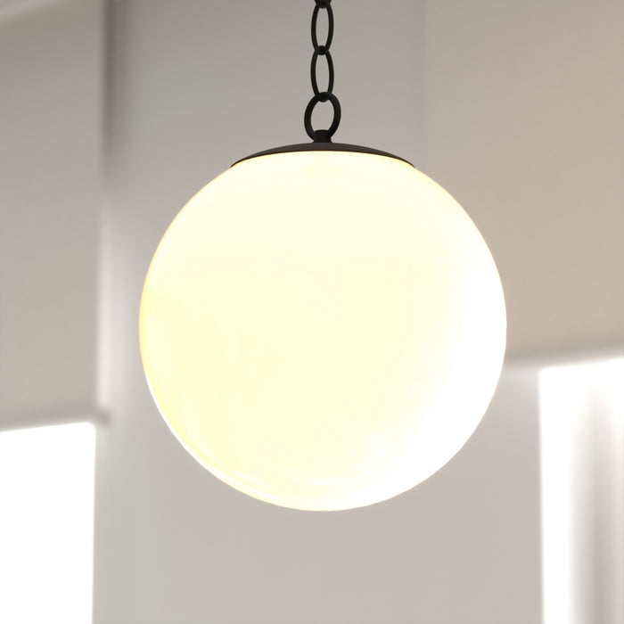 Vaxcel - P0455 - One Light Pendant - Linden - Matte Black