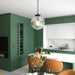 Vaxcel - P0456 - One Light Pendant - Linden - Matte Black