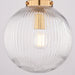 Vaxcel - P0457 - One Light Pendant - Linden - Muted Brass
