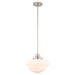 Vaxcel - P0459 - One Light Pendant - Eastgate - Satin Nickel