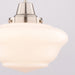 Vaxcel - P0459 - One Light Pendant - Eastgate - Satin Nickel