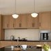 Vaxcel - P0459 - One Light Pendant - Eastgate - Satin Nickel
